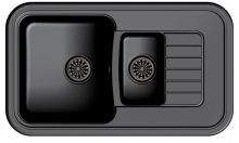 Мойка EWIGSTEIN Antik 60KF (антрацит)